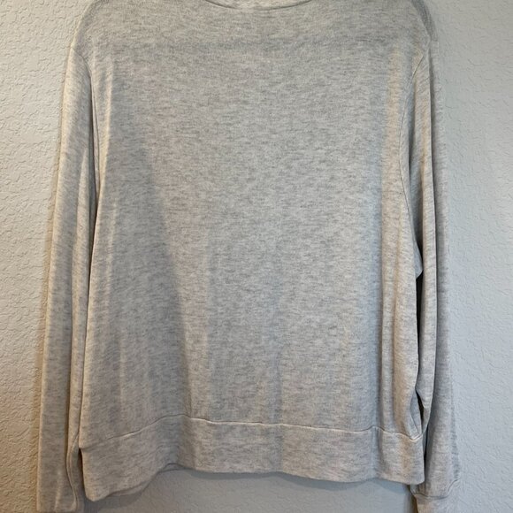 Champion Lightweight Crewneck Light Grey Sweater - Picture 7 of 8